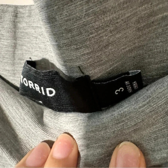 Torrid grey sweatpants 3X - Picture 6 of 6